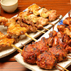 Sumibiyaki Tori Yamazaru - 料理写真:おまかせ12本串焼の盛合せ