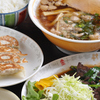 とんちんかん - 料理写真:ラーメン定食（レバニラ炒め、又はギョーザ）