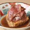 San cha - 料理写真:壱岐牛と壱州豆腐のレア肉豆腐