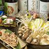 かつ一 - メイン写真:鍋と日本酒
