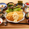 Rindou - メイン写真:選べるメインと10種の副菜(大きなアジフライ 自家製タルタル)
