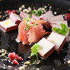 kitchen maroyaka waltz - 料理写真:クリームチーズのハチミツ赤ワインマリネ～プロシュートを添えて～