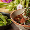 Sushi Izakaya Ryuu - メイン写真:枝豆の浅漬けともつ煮、季節の野菜