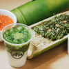 茶想 もりた園 - メイン写真:茶そば、ドリンク