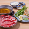 Sukiyaki Fujimoto - 料理写真:しゃぶしゃぶも人気