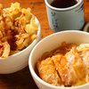 新宿 そば蔵 - 料理写真:とろとろのかつ丼とサクサクかき揚げ丼　丼単品でもご注文できます！