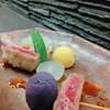 串揚げさとう - 料理写真:無農薬栽培のじゃがいもと佐賀牛で肉じゃがの串揚げ