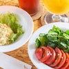 インド風カリーライス すぱいす - 料理写真:サラダ2種＋ドリンク