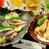 とろさば料理専門店 SABAR - メイン写真:おつくり４種盛カルテット　さばのかいぞくあげとサワー各種