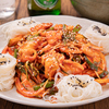 韓国料理ヨギヨ - メイン写真:つぶ貝の和え物とソーメン