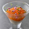 tens. - メイン写真:イクラと白ナスのブランマンジェ