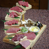 Sumibi Yakiniku Gyugyu Tei - Assorted Meat Platter on a Tiered Stand