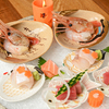 Japanese cuisine Ruka - Celebratory Sashimi – Served with Carrot Candles