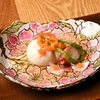 Japanese cuisine Ruka - Sakura Season Appetizer – Sakura-style Sesame Tofu