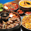 韓国料理 ブルバム - メイン写真:肉と料理のセット