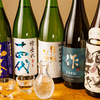 炭火活烹三是 - メイン写真:日本酒（集合）