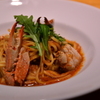 MUM's さかな食堂 - 料理写真:渡りガニのトマトパスタ