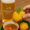 酒､タイ小皿､締めトムヤム 夜バナナ - 料理写真:
