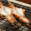 Akabane Torobako - 料理写真:エビの鬼殻焼(2本)　\768