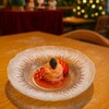 TRATTORIA 庭 BY FARM AKIRA - 料理写真:女峰とキャビアの冷製カペッリーニ