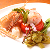 洋食割烹くろふね亭 - 料理写真:駿河湾産 アカザエビのグリル 山菜添え