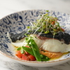 BRIANZA NAGOYA HAERA - 料理写真:旬の息吹を感じるひと皿。彩り豊かなソースと共に味わう、五感を刺激する海の幸。