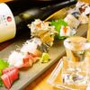フィッシュ オン ディッシュ ロリー - 料理写真:漁港直送鮮魚の刺身5点盛り