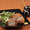 Shouchuudokoro Satsuma - 料理写真:衣サクサク！柔らかくてジューシーな【メンチカツ】もちろん鹿児島産黒豚使用。