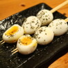 まるいち - 料理写真:とろ～り半熟卵串は必食