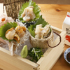 貝と魚と炉ばたのバンビ - 料理写真:旬の貝を毎日入荷 バンビの貝刺身盛り 