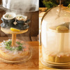 貝と魚と炉ばたのバンビ - 料理写真:バンビ名物瞬間スモークカルパッチョ