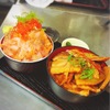 Izukougembiruhontenresutoran - 料理写真:2種丼‼︎魚と肉の両方味わえます★
