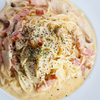 彩波 - メイン写真:和風カルボナーラ