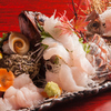 酒菜や 呵呵旨 - 料理写真:新鮮な海の幸が揃った『地魚造り盛り合わせ』　（2人前）　　