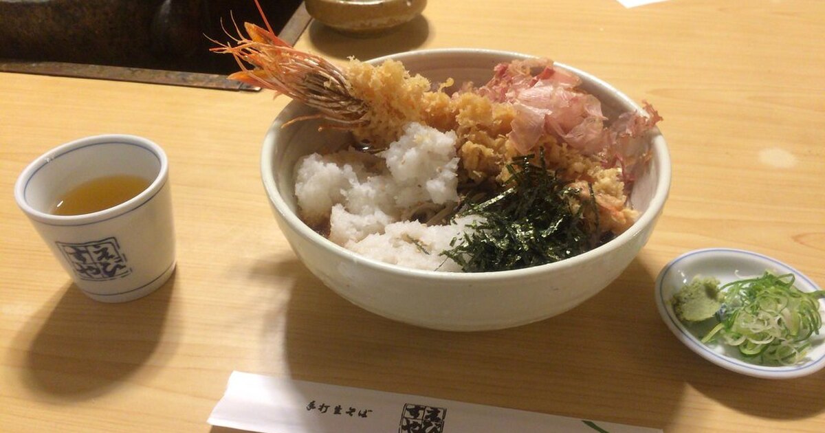 名古屋メシ初心者が選ぶ 海老おろし蕎麦が美味い店 5選 食べログまとめ