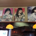 HKT48メンバーのサインがあるお店