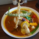 思わず写真を写したくなるルックスのいいカレーの店