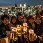 【六本木 手ぶらでバーベキュー】六本木BBQで大人数可能なお店、屋上や屋外と屋内のビアガーデン