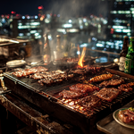【上野 手ぶらでバーベキュー】上野BBQで大人数可能なお店、屋上や屋外と屋内のビアガーデン