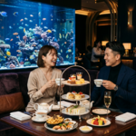 新宿 水槽があるお店 │新宿 アクアリウム アフタヌーンティー