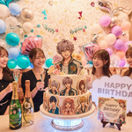 渋谷推し活個室貸切でメッセージプレートや大型プロジェクター上映会、カラオケ、キャラクター特製ケーキ