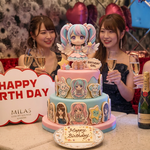 渋谷 オタ活個室貸切でメッセージプレートや大型プロジェクター上映会、カラオケ、キャラクター特製ケーキ