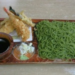 釧路の蕎麦屋さん...緑の蕎麦シリーズ(^^;)