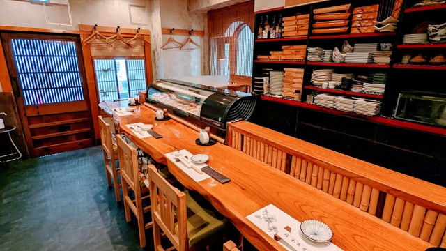 木製L字カウンターテーブル【手渡しのみ】 せり出し 