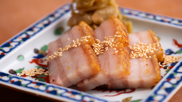 Nominokoji Yamagishi - 料理写真:カリカリぶた