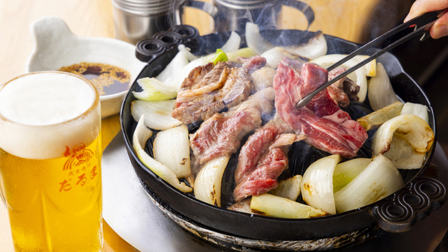 Jingisukan Daruma Hon Ten - Susukino/Jingisukan (Grilled lamb