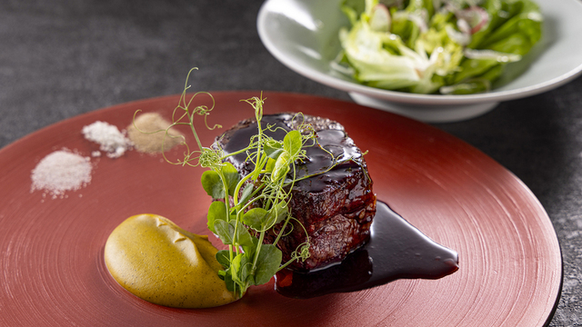 M.U RIB セット グリーン JAPONESS（メトロポリタングリル」 ヒルトン 