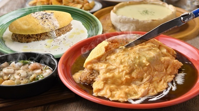 ふわとろオムライス CRAFT CHEESE MARKET お初天神店のご予約 - 東梅田