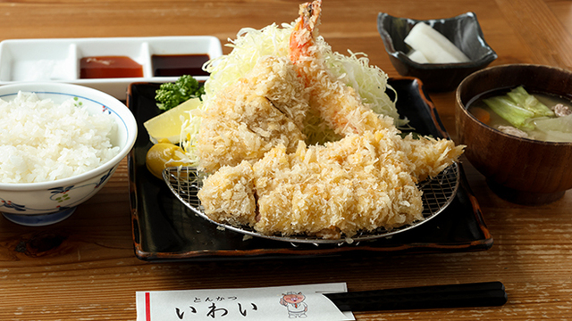 Tonkatsu Iwai - Daimon/Tonkatsu (Pork cutlet) | Tabelog