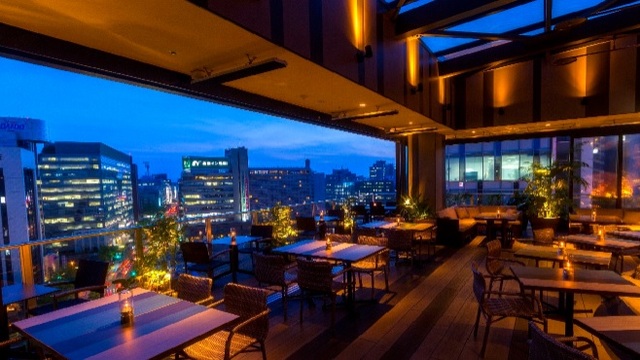 Es Rooftop Garden Bagus Nakasu エス ルーフトップガーデン バグース 中洲川端 ダイニングバー ネット予約可 食べログ